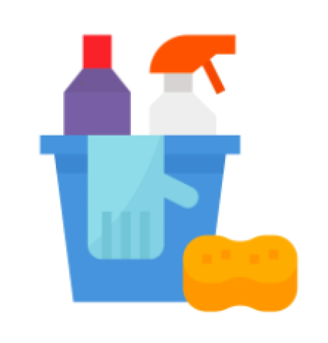 cleaning supplies icon