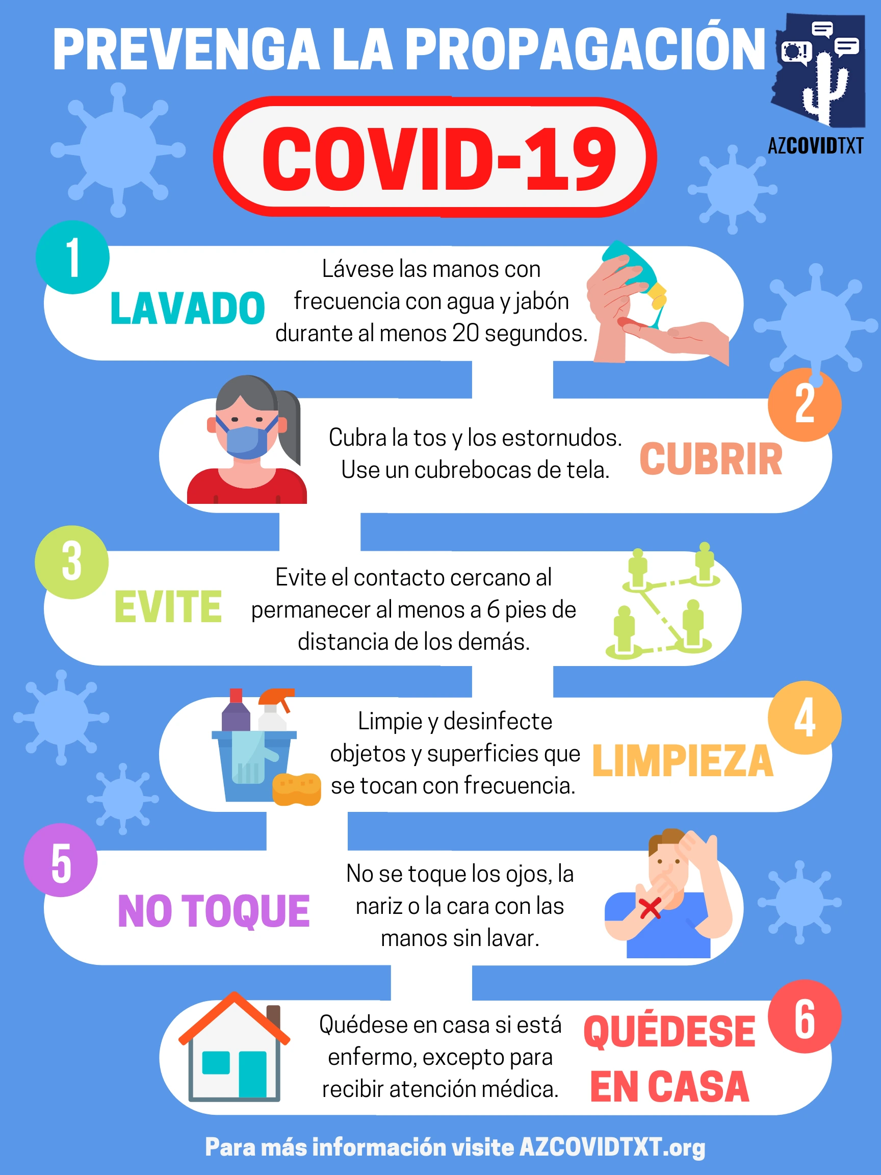 Spanish Graphics of Prevent-spread-of-covid