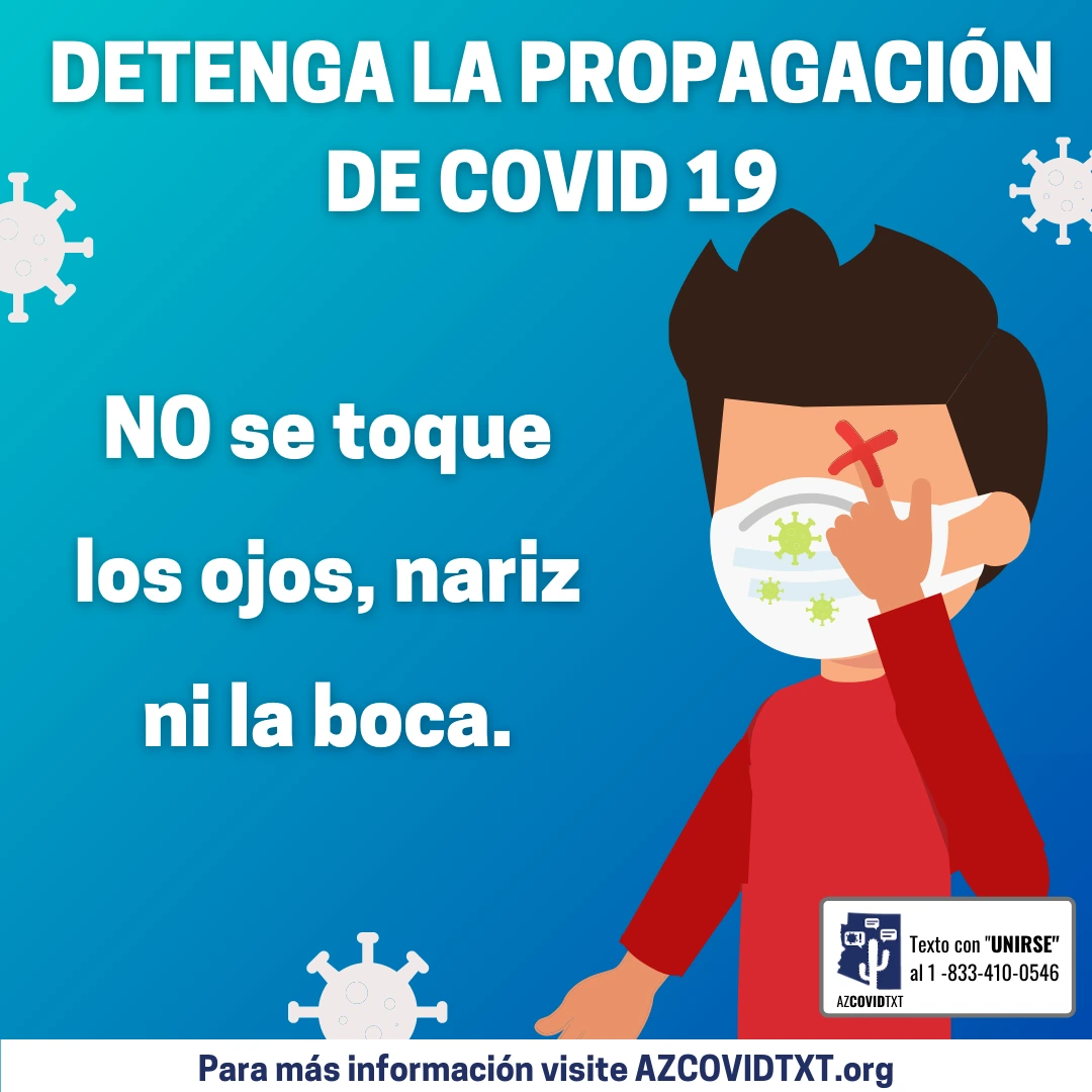 Stop the spread of COVID19 spanish